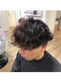 波打ちパーマ