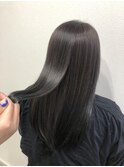 ブルーブラックカラー[タイトストレート/うるツヤ/ツヤ髪/上品]