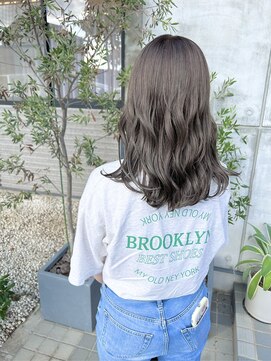 アイズ ヘアー メイク(I's hair make) 透明感グレージュ　ハイライト