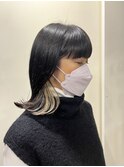 くびれインナーカラーミディアム