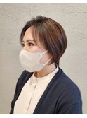 オトナかわいいショート