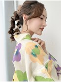 浴衣着付け×ヘアセット