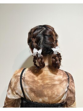 ディーヘアーデザイン(d.HAIR DESIGN) 【AORI】キュートなアレンジ