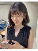 ゆるまきタッセルカット/タッセルカット/タンバルモリ/韓国ボブ
