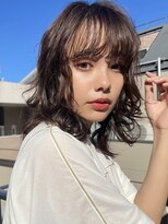 トリコ ショップアンドヘアサロン(tricot shop hair salon)&nbsp;小顔にみせるミディアムレイヤー