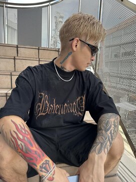 アルカナ 明治神宮前原宿(ARCANA) 平本蓮ヘア ハイライト マッシュパーマ ウルフ