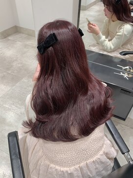 ゴウトゥデイ 渋谷MODI店(GO TODAY) ピンクブラウン ブリーチなしダブルカラー <渋谷/渋谷駅>
