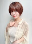 say. 原田美千留 前髪あり丸みショート