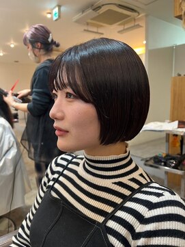シム 千葉(sim) ニュアンスパーマ/ウェットヘア/レイヤーカット[千葉駅]
