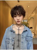 心斎橋 パーマ ショートヘア マッシュショート 10代 20代 30代