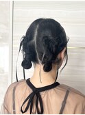 《Ami》クリエイティブヘアセット/ツインお団子/ツインスタイル