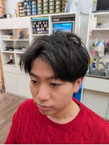 トリイ(TORII)&nbsp;２ブロックショート・ラフなかき上げセンターパート