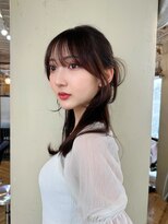 アリスバイアフロート 自由が丘(ALICe by AFLOAT) 結んでも可愛い顔まわり/カチモリハーフアップ【自由が丘】