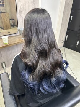 ジゼル 中津大分(GiseL) エンドカラーブリーチデザインカラー髪質改善トリートメント