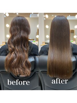 ツヤと髪 クリム(crim) 髪質改善、エステカラー・20代 30代、40代