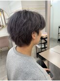 ななせ/ブリーチカラー/グレージュ/透明感カラー/艶カラー