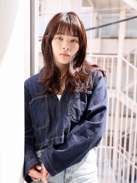 エムスラッシュ ストリートマーケット スマートサロン センター北(M.SLASH) 外ハネレイヤー/ミックスカール/耳かけ/ミディアム/センター北