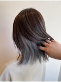 インナーシルバーアッシュ×ハイライトグレージュ