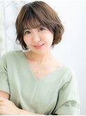 武蔵小杉/髪質改善/カーキベージュ☆レイヤーボブパーマe