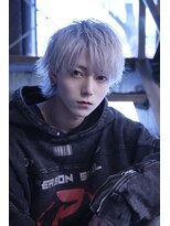 ポプルス(popls)&nbsp;ウルフカット/ホワイトカラー/メンズウルフ/中性ウルフ