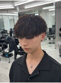 メンズサロン/波巻きパーマ/波巻き/ツイスパ/メンズ