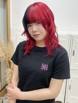 カシェル(cashel kishaba)&nbsp;『レッド×ブラック　デザインカラー』