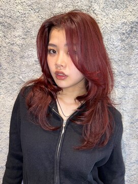 ブロック ジャポン(bloc japon) layer style / red color