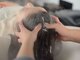 ヘアースペース キューティアの写真/髪のお悩みは頭皮から解決！頭皮の汚れを落とし、血行を促進する事で髪のハリ・コシをUP！健康的な艶髪を☆