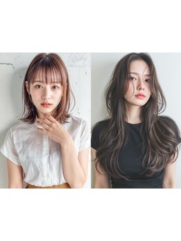 【天神】当日予約歓迎◎口コミ多数◎カット+カラー￥4,500～毎月通える誰もが行きたくなる大人気サロン♪