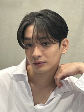 ロンドオム 池袋(Lond Homme) men's/メンズカット/縮毛矯正/黒染め/韓国/ブルーブラック/池袋