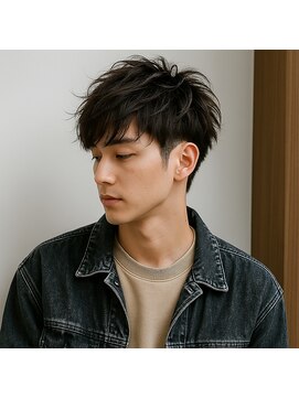 スープレックス ヘアーデザイン(SOUPREX HAIR DESIGN) メンズエアリーツーブロック　20代 30代 40代 50代 60代 学割