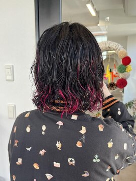 ナループロア ハチ(Nalu pu loa hachi) ウルフパーマ/ウェーブパーマ