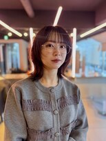 ピチカート(pizzicato) ハッシュカット 顔まわりレイヤー ハッシュボブ