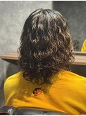 縦落ちウェーブツイスパマンバンヘア波巻きスパイラルフェザー