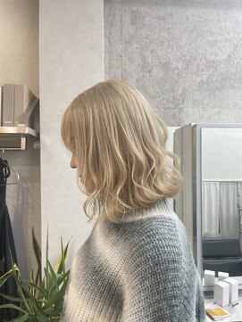 ファンド 千葉(fand) ブロンドカラー/抜きっぱなしカラー