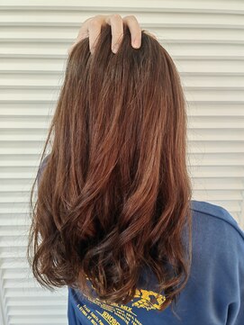 ビーエリアイング(BE AREA +ing) コテ風パーマ