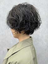 カプロメゾンギンザ 銀座店(Capullo maisonGINZA)&nbsp;暗髪グレージュ×ニュアンスパーマ