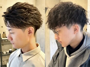 ブルニール 中崎町(BLEUNIR)の写真/トレンド感×周りと差がつくstyle提案。ツイストスパイラル~フェザーパーマまで◎【大阪/中崎町】