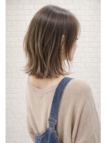 アンディー(&dy)&nbsp;切りっぱなしミディアム/カラー/髪質改善トリートメント