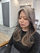 リベストバイジェービー 稲毛(li best. byjb)&nbsp;ピンクベージュ/アンブレラカラー/イメチェン/前髪[稲毛/稲毛駅]