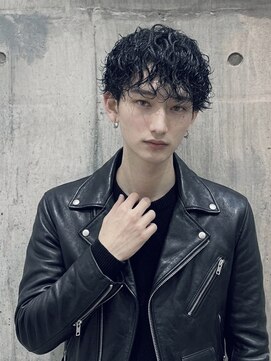 リティアンドビューティースタジオモッズシブヤ(LITTY&beauty studio M.O.D shibuya) ショートツイストスパイラルパーマ