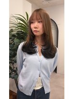 シェーン 仙台駅広瀬通店(schon)&nbsp;ベージュ×エンドカラー