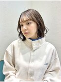 ラテグレージュ/レイヤーボブ/韓国巻き/結べるレイヤー/立川