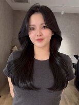 エトワ 中央店(etoi)&nbsp;大分韓国かき上げレイヤーカット大人レイヤー顔まわりレイヤー