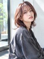 ドット ヘアー(dot.hair)&nbsp;ウォームブラウン / ウルフボブ / シースルーバング
