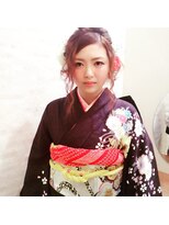 ヘア デザイン クランプ フロント(Hair Design CLAMP front)&nbsp;成人式ゆるふわセット