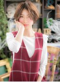 *+COVER HAIR+*…センターパートで引き締め!”大人顔”ボブa