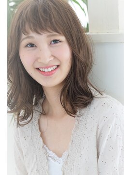 アドラーブル 松崎店(adorable) 【adorable】大人可愛い☆キュートミディ×ショートバング