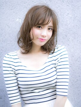 マルジュ(Marge) 【hair make Marge】ラフ可愛いルーズウェーブミディ