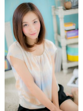 ミック ヘアアンドビューティー 大山店(miq  Hair&Beauty) 大人キレイ！リラクシーなナチュミディ